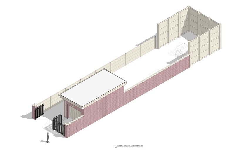 Park & King Substation Rendering - Minus Landscaping